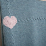 Copertina Passeggino 100% Lana "Stella"