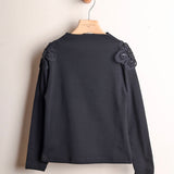 Shirt Collo Vulcano Con Applicazione