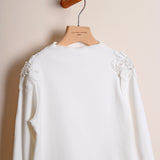 Shirt Collo Vulcano Con Applicazione