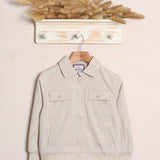 Giacca Camicia Con Zip