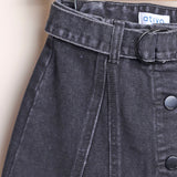 Gonna Denim Con Cintura