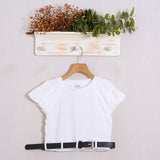 T-Shirt Corta Con Cintura