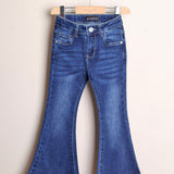 Denim A Zampa Con Rotture