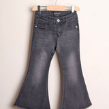 Denim A Zampa Con Rotture