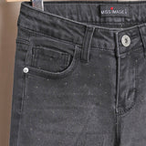 Denim A Zampa Con Rotture