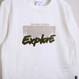 Warmes Hemd aus Baumwolle mit Frontprint