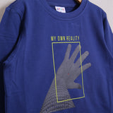 Warmes Hemd aus Baumwolle mit Frontprint