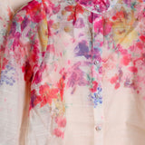 Geblümter Anzug mit Shorts