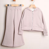 Coordinato Con Felpa+Pantalone+Shirt Manica Lunga