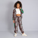 Animalier-Anzug mit Hose 