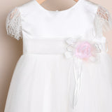 Zweifarbiges Kirschkleid 