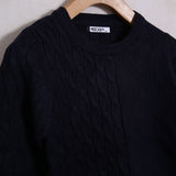Geflochtener Pullover
