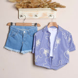 Completo Con Short+Camicia+T-Shirt