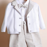 Zweifarbiges Kirschkleid 