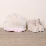 Set Cappellino+Scarpine "Isabel & Martinez"