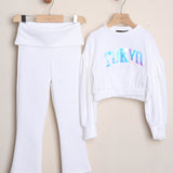 Completo Tuta Con Pantalone A Zampa