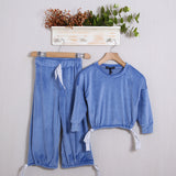 Coordinato Tuta Over Ciniglia