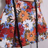Geblümte Shorts (Tasche im Lieferumfang enthalten) 