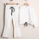 Completo Tuta Con Pantalone A Zampa