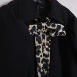 Hemd mit Puffärmeln und Schleife 