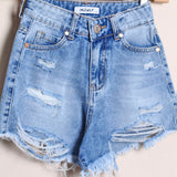 Geblümter Anzug mit Shorts