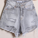 Geblümter Anzug mit Shorts