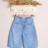 Short Midi In Denim