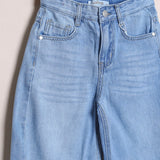 Short Midi In Denim