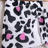 Gonna Con Inserti Animalier