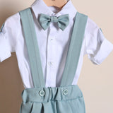 Zweifarbiges Kirschkleid 