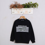 Warmes Baumwoll-Sweatshirt mit Frontprint