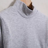 Warmer Halbhalspullover aus Baumwolle