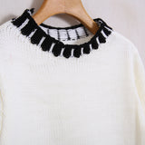 Maglione Taglio Irregolare