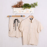 Coordinato Lino Con Camicia