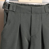 Pantalone A Palazzo Con Fibbiette "Tea Studio"