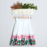 Geblümter Anzug mit Shorts