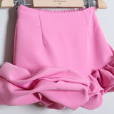 Geblümter Anzug mit Shorts