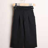 Pantalone A Palazzo Con Fibbiette "Tea Studio"