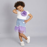 Gonna Denim Combinata