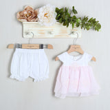 Tutina Spezzata In Cotone "Sartoria Dei Piccoli"