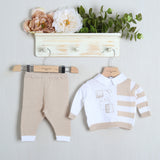 Tutina Spezzata In Filo di Cotone "Teneri & Belli"