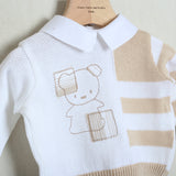 Tutina Spezzata In Filo di Cotone "Teneri & Belli"