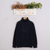 Pullover mit hohem Kragen