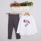 Completo Con Leggings Caldo Cotone