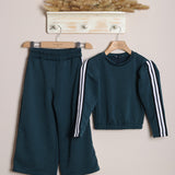 Geblümter Anzug mit Shorts