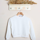 Felpa Basic Caldo Cotone Girocollo