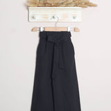 Pantalone Morbido Con Cintura Fiocco