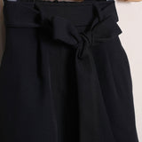 Pantalone Morbido Con Cintura Fiocco