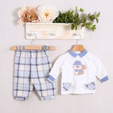 Tutina Spezzata Ciniglia "Sartoria Dei Piccoli"