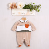 Einteiliger Chenille-Strampler „Sartoria Dei Piccoli“ 